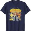 imageTransformers Autobots Trio Retro Cartoon Group Shot TShirtNavy Blue