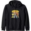 imageTransformers Autobots Trio Retro Cartoon Group Shot Zip HoodieBlack