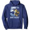 imageTransformers Bumblebee 5th Birthday Vintage Pullover HoodieNavy Blue