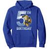imageTransformers Bumblebee 5th Birthday Vintage Pullover HoodieRoyal Blue