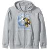 imageTransformers Bumblebee 6th Birthday Vintage Zip HoodieHeather Grey