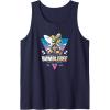 imageTransformers Bumblebee Chill Vibes Portrait Tank TopNavy Blue