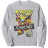 imageTransformers Bumblebee Vintage Metalfest Rock N Roll Tour SweatshirtHeather Grey