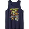imageTransformers Bumblebee Vintage Metalfest Rock N Roll Tour Tank TopNavy Blue