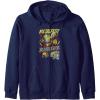 imageTransformers Bumblebee Vintage Metalfest Rock N Roll Tour Zip HoodieNavy Blue