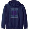 imageTransformers Christmas Retro Decepticon Ugly Sweater Style Zip HoodieNavy Blue