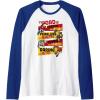imageTransformers Fathers Day Vintage Autobots Line Up Dad Is Raglan Baseball TeeRoyal BlueWhite