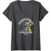 imageTransformers Graduation Class Of 2021 Roll Out VNeck TShirtDark Heather Grey