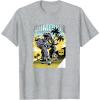 imageTransformers Grimlock Skating Portrait TShirtHeather Grey