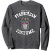 imageTransformers Halloween This Is My Starscream Costume SweatshirtDark Heather Grey