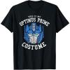 imageTransformers Halloween This is My Optimus Prime Costume TShirtBlack