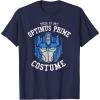 imageTransformers Halloween This is My Optimus Prime Costume TShirtNavy Blue