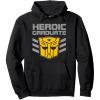 imageTransformers Optimus Prime Heroic Graduate Pullover HoodieBlack