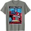 imageTransformers Optimus Prime Join The Autobots Retro Poster TShirt SmallOlive Heather