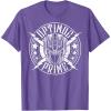 imageTransformers Optimus Prime Vintage Rock Lightning Logo TShirt SmallPurple Heather