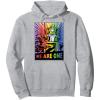 imageTransformers Pride Rainbow Optimus Prime We Are One Pullover HoodieHeather Grey