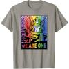 imageTransformers Pride Rainbow Optimus Prime We Are One TShirtSlate Grey