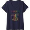 imageTransformers Pride Vitruvian Optimus Prime Logo VNeck TShirtNavy Blue