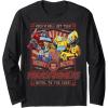 imageTransformers Rock N Roll Out Tour Heavy Metal Poster Long Sleeve TShirtBlack