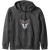 imageTransformers Starscream Big Face Zip HoodieDark Heather Grey