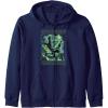imageTransformers War For Cybertron Soundwave Portrait Zip HoodieNavy Blue