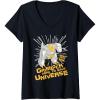imageWomens Transformers Grimlock Here to Save Universe Retro Vintage VNeck TShirtBlack