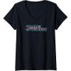 imageWomens Transformers Pride Logo V2 VNeck TShirtBlack