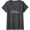 imageWomens Transformers Pride Logo V2 VNeck TShirtDark Heather Grey
