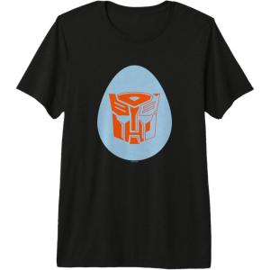 imageTransformers Autobot Egg Happy Easter Premium TShirtBlack