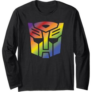 imageTransformers Autobots Pride Logo Long Sleeve TShirtBlack