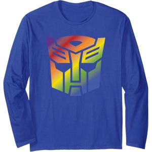 imageTransformers Autobots Pride Logo Long Sleeve TShirtRoyal Blue