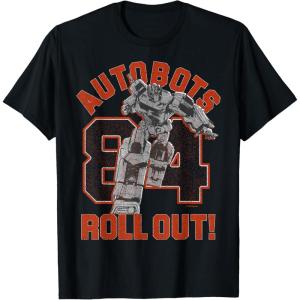 imageTransformers Autobots Roll Out 84 Vintage Collegiate TShirtBlack