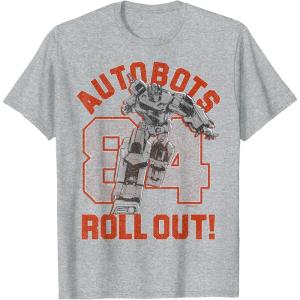 imageTransformers Autobots Roll Out 84 Vintage Collegiate TShirtHeather Grey