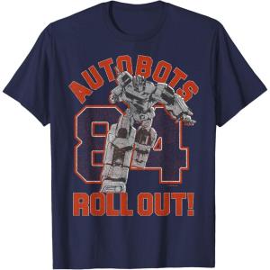 imageTransformers Autobots Roll Out 84 Vintage Collegiate TShirtNavy Blue