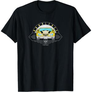 imageTransformers Bumblebee Car Line Art TShirtBlack