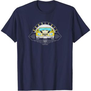 imageTransformers Bumblebee Car Line Art TShirtNavy Blue