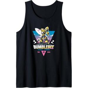 imageTransformers Bumblebee Chill Vibes Portrait Tank TopBlack