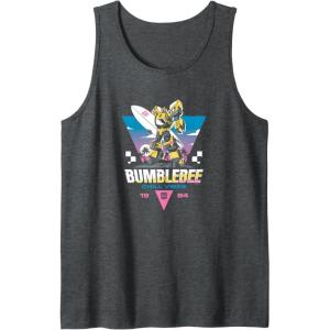 imageTransformers Bumblebee Chill Vibes Portrait Tank TopDark Heather Grey