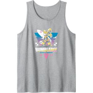 imageTransformers Bumblebee Chill Vibes Portrait Tank TopHeather Grey