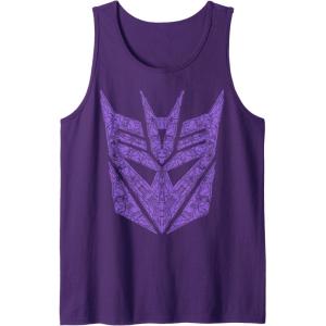 imageTransformers Decepticons Purple Icon Filled Logo Tank TopPurple