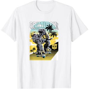 imageTransformers Grimlock Skating Portrait TShirtWhite