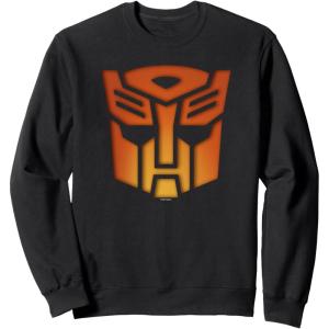 imageTransformers Halloween Autobot Glow Carving SweatshirtBlack