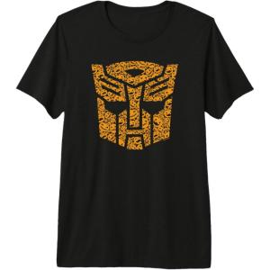 imageTransformers Halloween Autobot Pumpkin Fill Mask Premium Triblend TShirtBlack