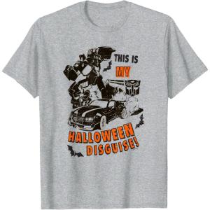 imageTransformers Halloween This Is My Halloween Disguise TShirtHeather Grey