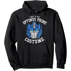 imageTransformers Halloween This Is My Optimus Prime Costume Pullover HoodieBlack