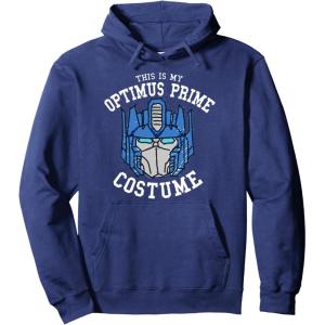 imageTransformers Halloween This Is My Optimus Prime Costume Pullover HoodieNavy Blue