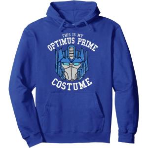 imageTransformers Halloween This Is My Optimus Prime Costume Pullover HoodieRoyal Blue