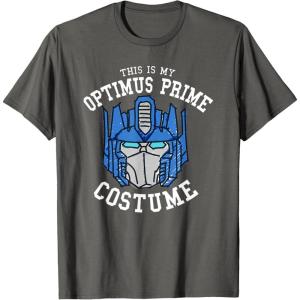 imageTransformers Halloween This is My Optimus Prime Costume TShirtAsphalt Grey