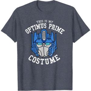 imageTransformers Halloween This is My Optimus Prime Costume TShirtHeather Blue
