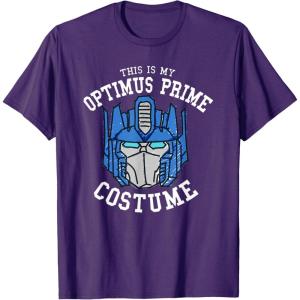 imageTransformers Halloween This is My Optimus Prime Costume TShirtPurple